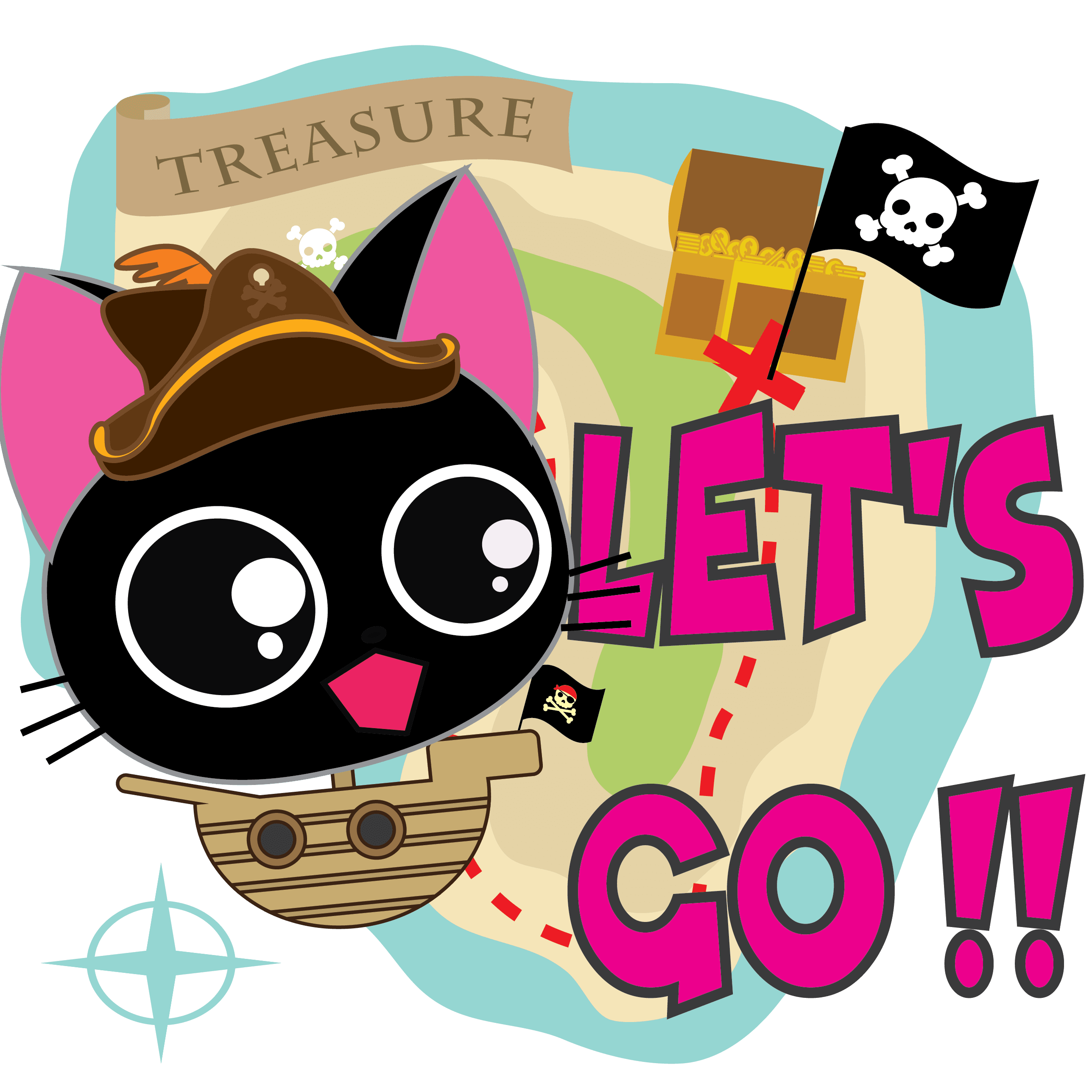 Pirate Kitties Stickers messages sticker-8
