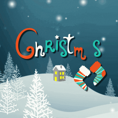 Animated Christmas Stickers - messages sticker-8