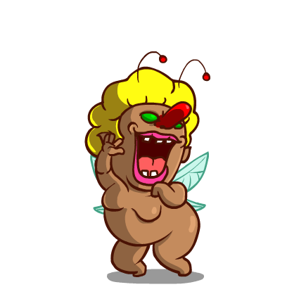 LUCKY PIXIES 2 Animated messages sticker-4