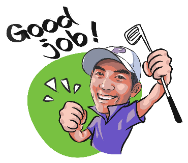 Pan the Man Golf messages sticker-0