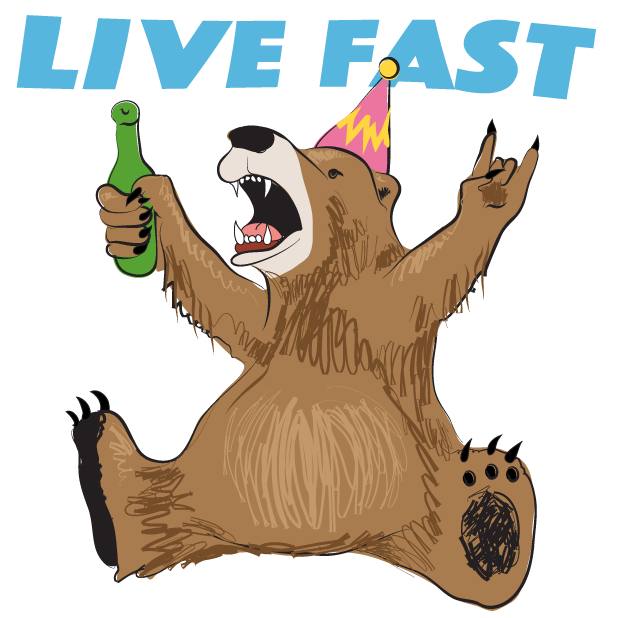 Party Bear Stickers Lite messages sticker-0