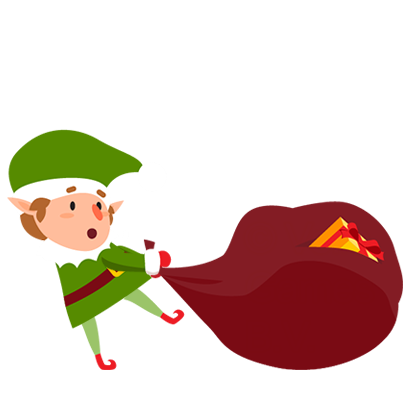 Animated Xmas Santa Stickers messages sticker-3