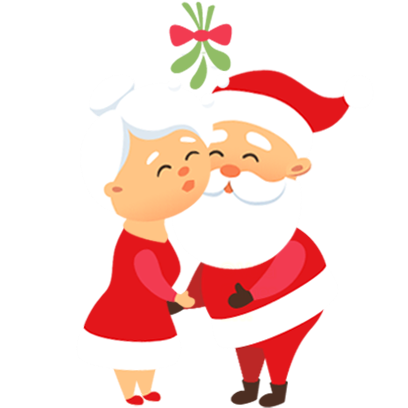 Animated Xmas Santa Stickers messages sticker-10