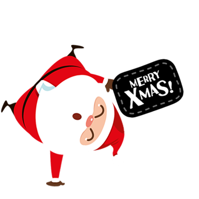 Animated Xmas Santa Stickers messages sticker-6