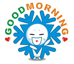 Cute Snowflake Emoji Sticker messages sticker-4