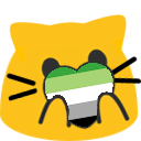 Cat Pride Blobs messages sticker-7