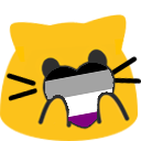 Cat Pride Blobs messages sticker-8