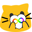 Cat Pride Blobs messages sticker-10