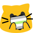Cat Pride Blobs messages sticker-2