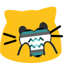 Cat Pride Blobs messages sticker-5