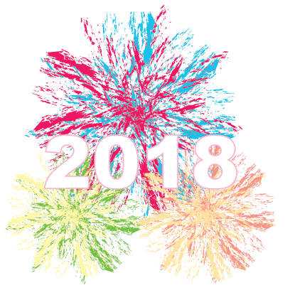 Happy New Year - 2018 messages sticker-11