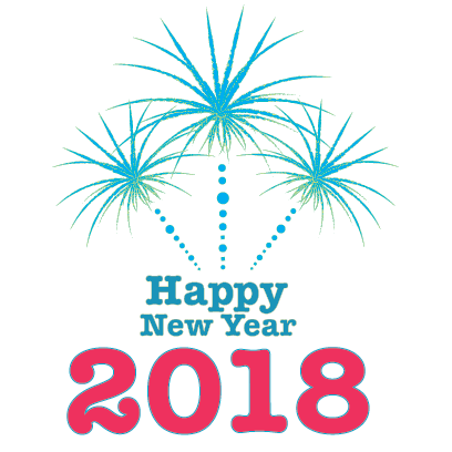 Happy New Year - 2018 messages sticker-9
