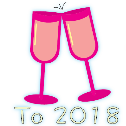 Happy New Year - 2018 messages sticker-7