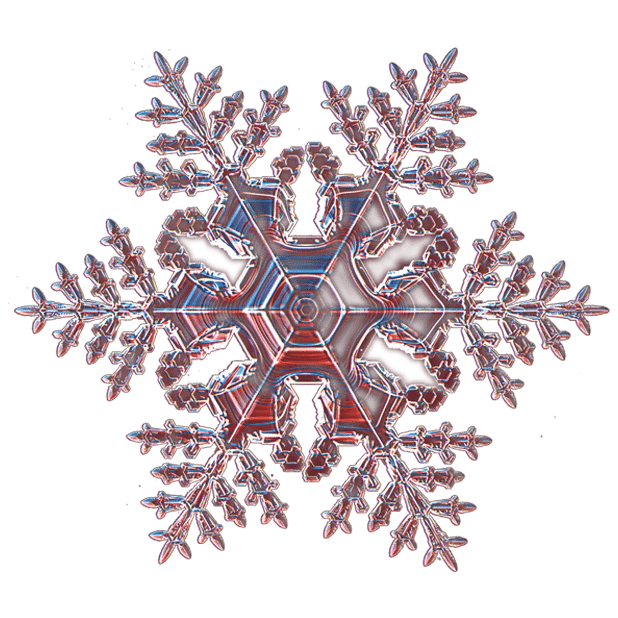 Kenneth Libbrecht Snowflakes messages sticker-7