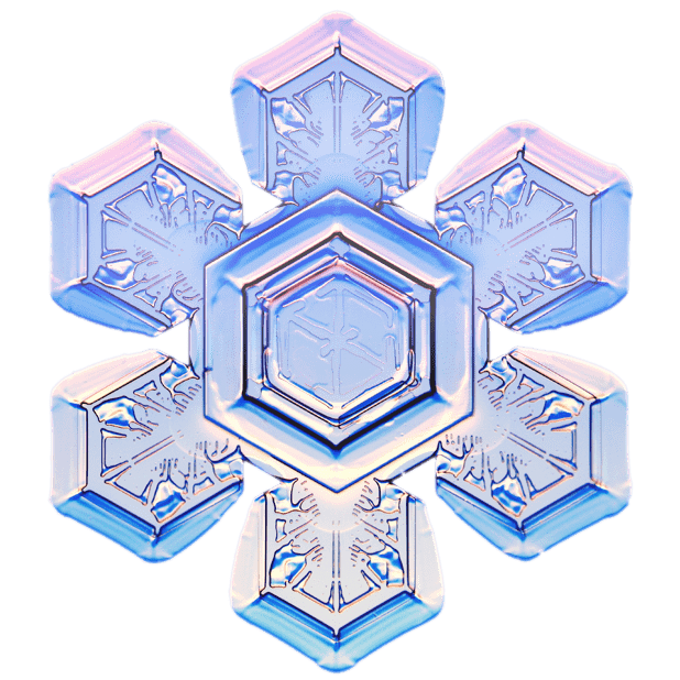 Kenneth Libbrecht Snowflakes messages sticker-5