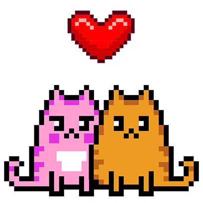 Pixel Cat - Color by Number messages sticker-4