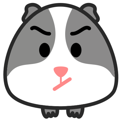 Guinea Pig Emoji messages sticker-1