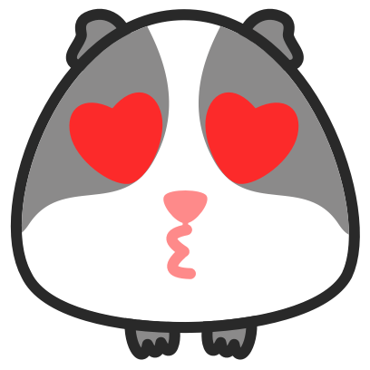 Guinea Pig Emoji messages sticker-7