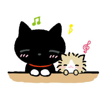 Luna the black cat messages sticker-0
