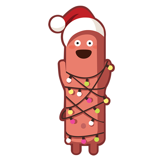 Sausige Christmas messages sticker-1