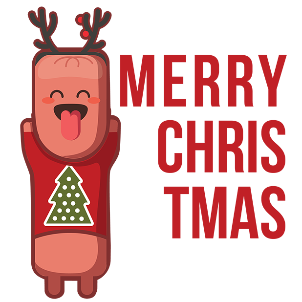 Sausige Christmas messages sticker-0