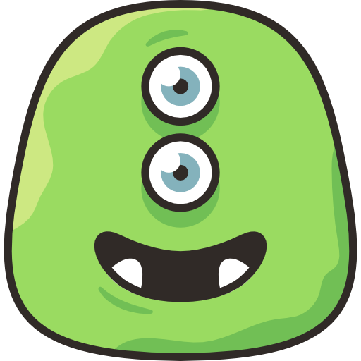 Funny Monster Stickers messages sticker-11