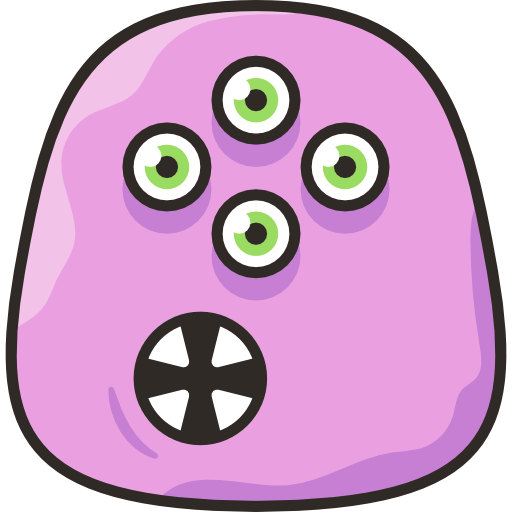 Funny Monster Stickers messages sticker-1