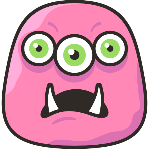 Funny Monster Stickers messages sticker-4