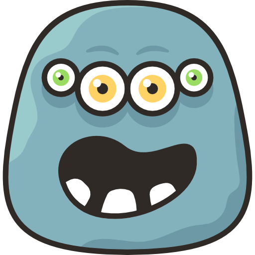 Funny Monster Stickers messages sticker-8