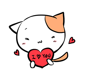 Mi-Ke the Cat Stickers messages sticker-2