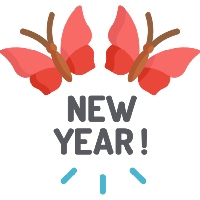 New Year 2018 Stickers Pack messages sticker-0
