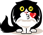 eatdrinkcat Kitty Stickers messages sticker-9
