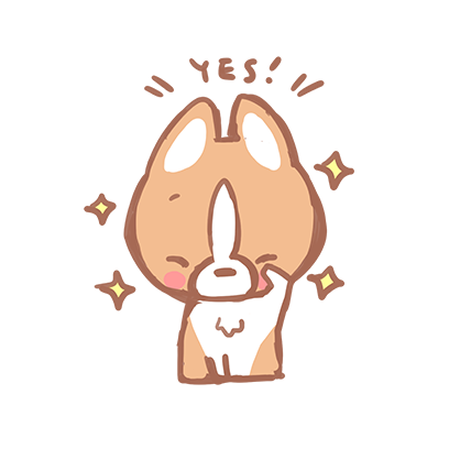 Waffle the Corgi Stickers messages sticker-7