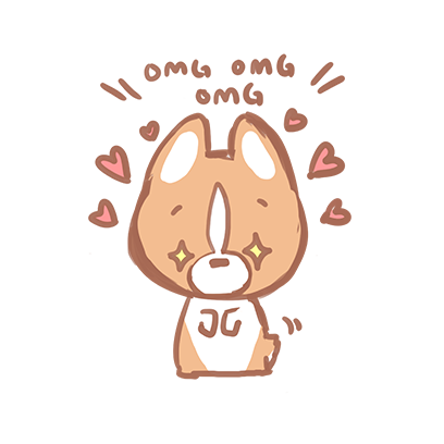 Waffle the Corgi Stickers messages sticker-5