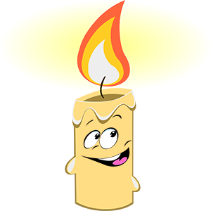 Marvin the Candle messages sticker-0