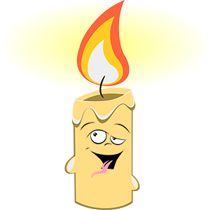 Marvin the Candle messages sticker-2
