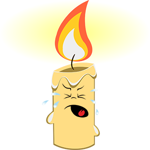 Marvin the Candle messages sticker-5