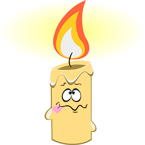 Marvin the Candle messages sticker-9