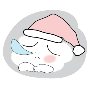 Lovely Cloud Stickers messages sticker-5