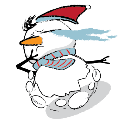 Cute & Lovely Snowman Stickers messages sticker-11