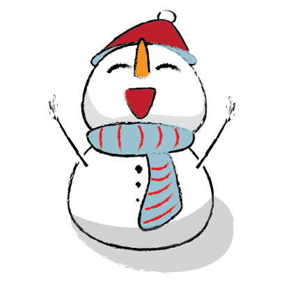 Cute & Lovely Snowman Stickers messages sticker-1