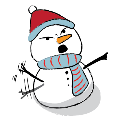 Cute & Lovely Snowman Stickers messages sticker-6