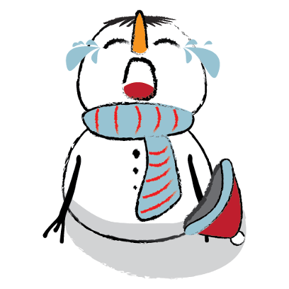 Cute & Lovely Snowman Stickers messages sticker-10