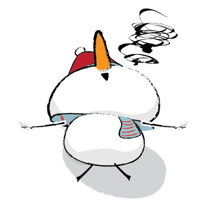 Cute & Lovely Snowman Stickers messages sticker-5