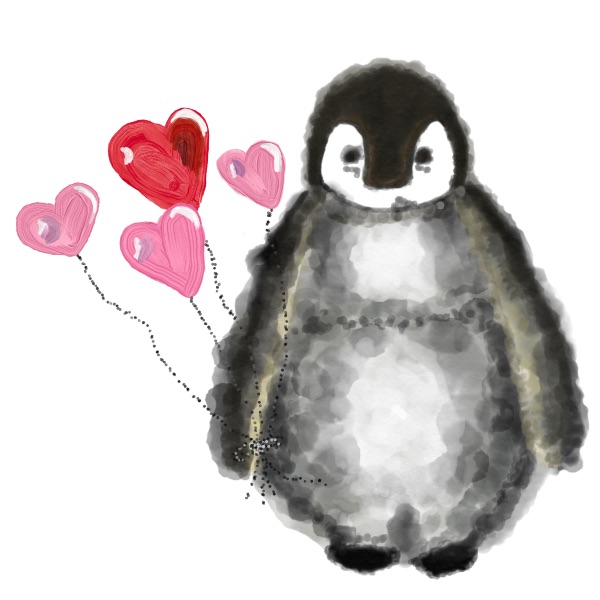 Love Penguin Stickers messages sticker-7