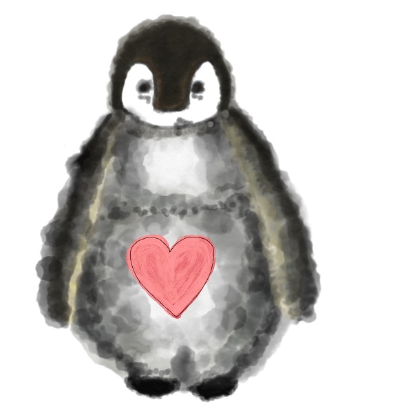 Love Penguin Stickers messages sticker-2