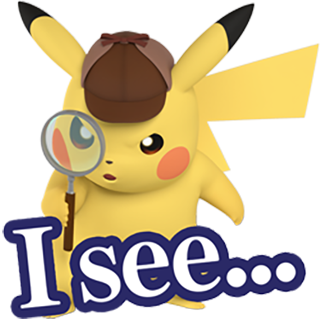Detective Pikachu Sticker Pack messages sticker-1