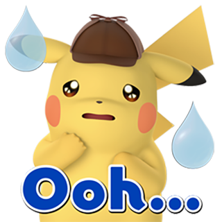 Detective Pikachu Sticker Pack messages sticker-5