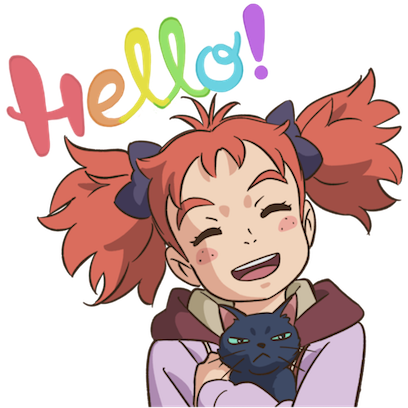 Mary and The Witch's Flower messages sticker-0