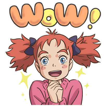 Mary and The Witch's Flower messages sticker-1